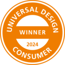 UNIVERSAL DESIGN Winner 2024 CONSUMER